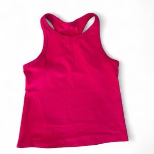 Lululemon Align Waist Length Pink Racerback Tank Top